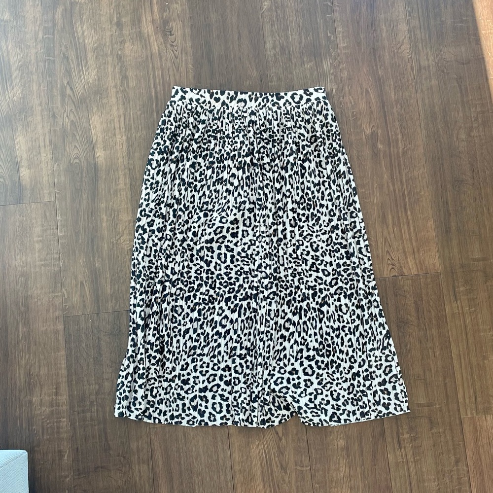 MIDI cheetah skirt